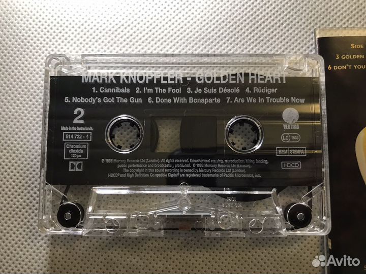 Mark Knopfler - Golden Heart, Holland, 1996