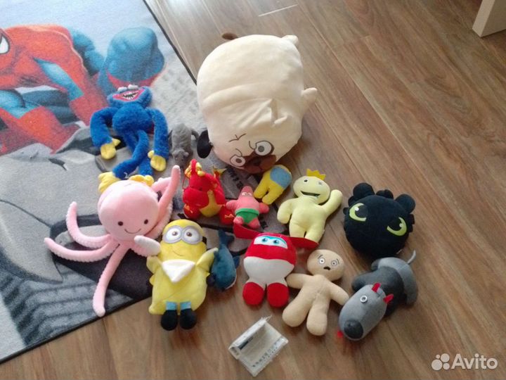 Игрушки мягкие