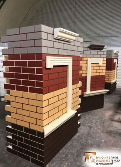 Фасадный декор из пенополистирола