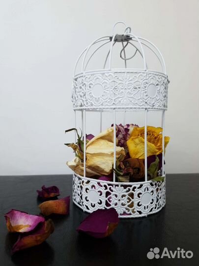Оформление интерьера.Клетка для птиц декоративная