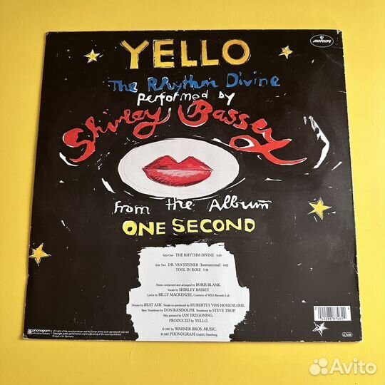 Yello - the Rhythm Divine 1987 Maxi Single