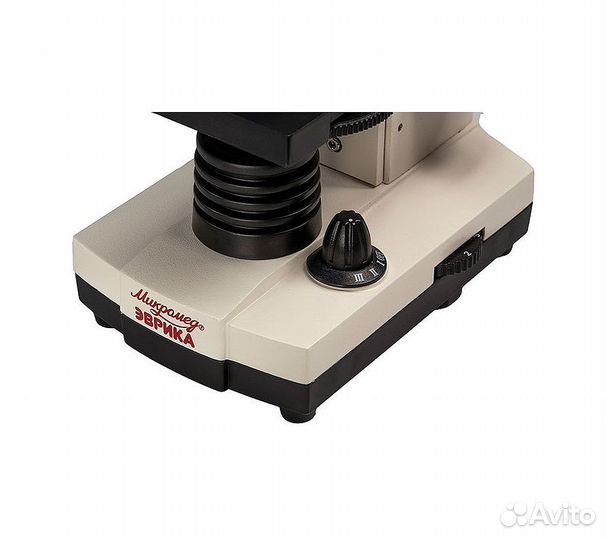 Микроскоп школьный Эврика 40х-1280х с видеоокуляро