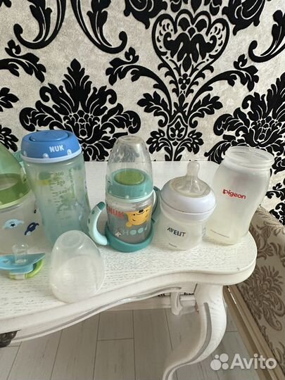Бутылочки для кормления пакетом