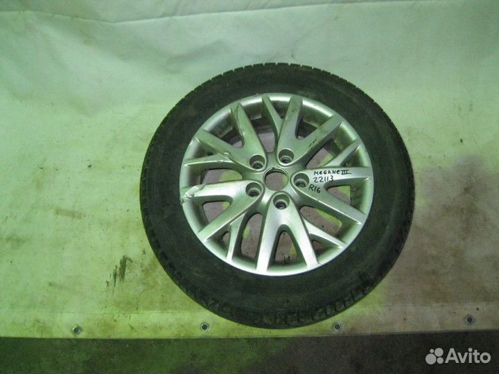 Диск колесный легкосплавный R16 Renault Megane III