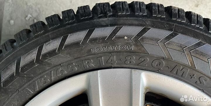 Зимние колеса VW Polo Skoda Rapid