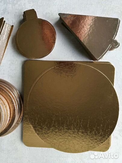 Картонная подложка для тортов, пирожных