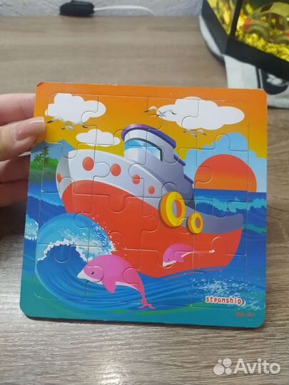 Деревянные пазлы