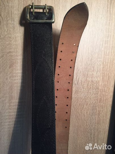 Новый Ремень нат.кожа 107см, шир 5см