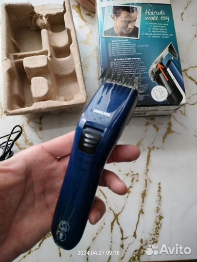 Машинка для стрижки волос philips