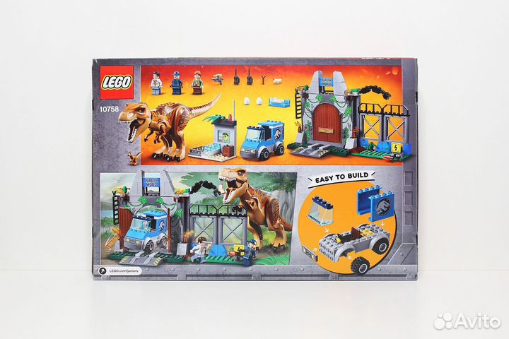 Lego Juniors 10758 Jurassic World - T-Rex Breakout