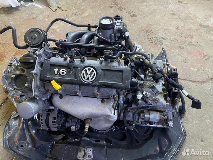 Двигатель Volkswagen Polo 1.6