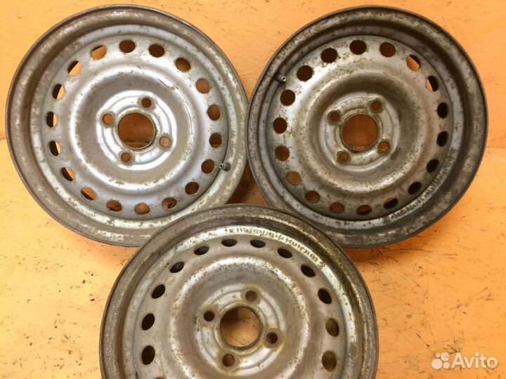 3 шт. Диски 14 4х100 DIA 59,1