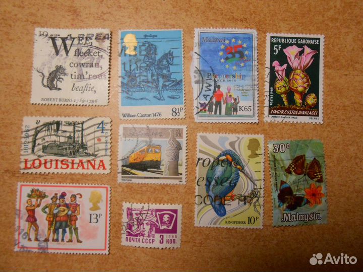 Марки зарубежные 250 за все