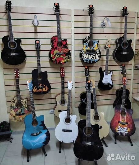 Гитара классическая, акустическая в наличии