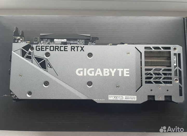 Видеокарта gigabyte RTX 3070 gaming OC 8GB