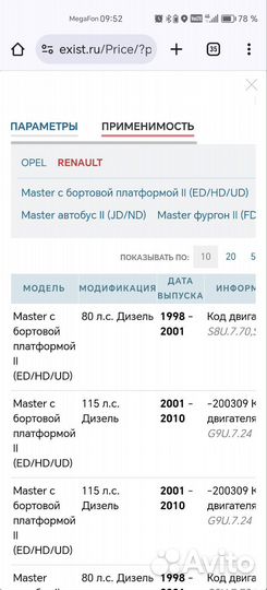Радиатор кондиционера Opel Mavano Renault Master 2