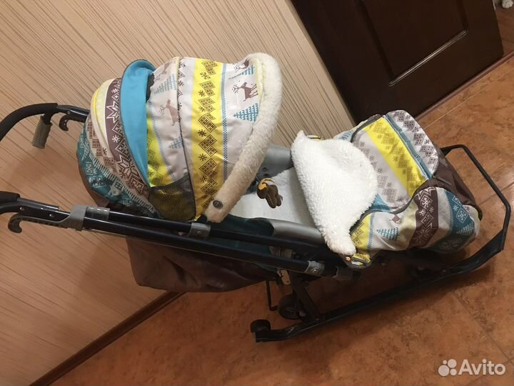 Коляска санки