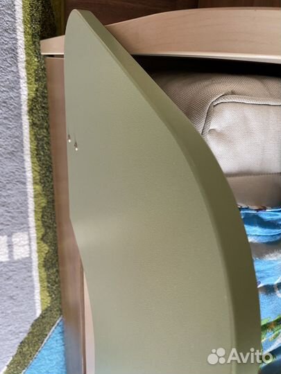 Бортик на кровать деревянный