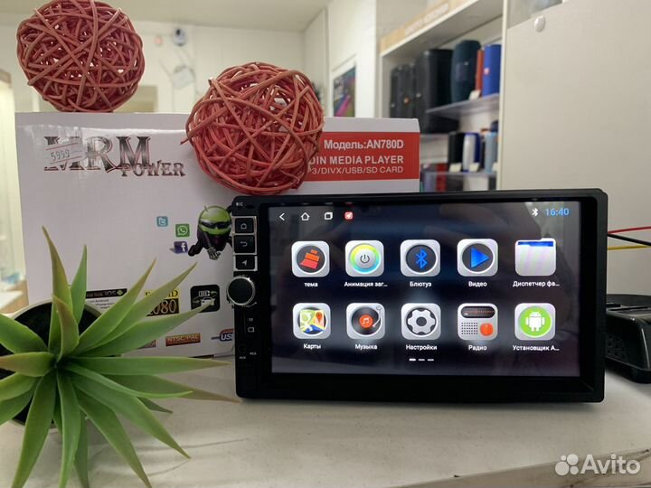 Магнитола 2din \ Android \ MRM AN780D (новая)