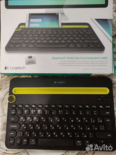 Bluetooth клавиатура Logitech k480