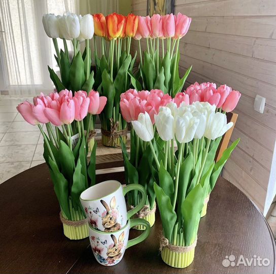 Тюльпаны искусственные