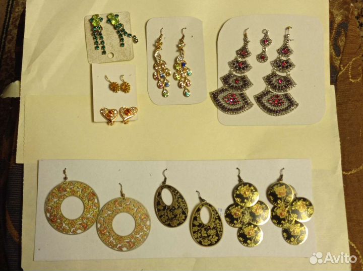 Серьги, клипсы