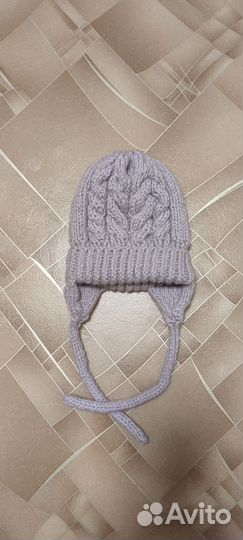 Шапка для девочки зимняя 38-40