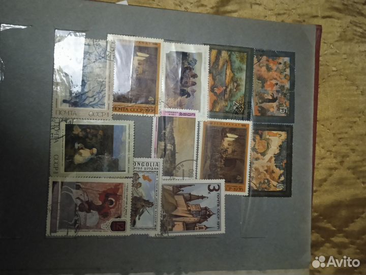 Альбом с марками СССР
