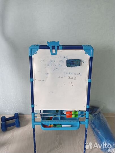 Мольберт детский двухсторонний