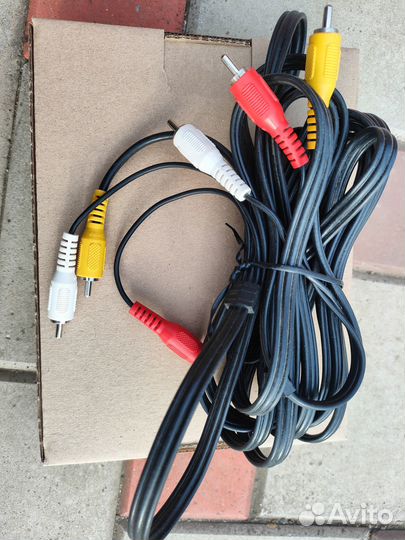Кабель rca audio video 4м