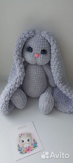 Мягкая игрушка заяц. Ручная работа