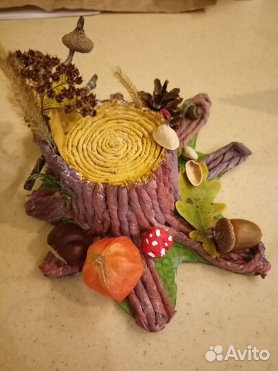 Осенняя поделка в садик или школу