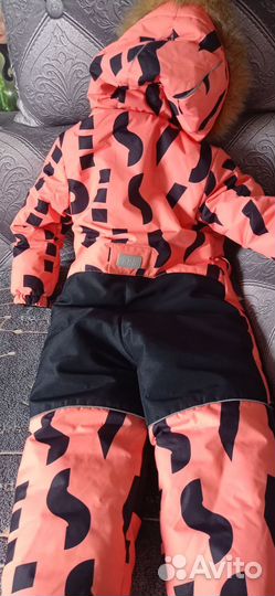 Зимний комбинезон для девочки 116