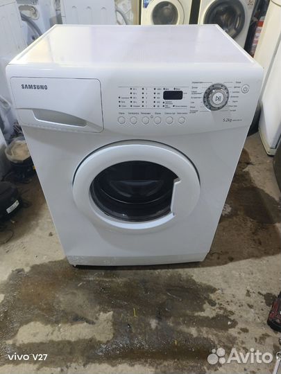 Стиральная машина samsung 5.2кг бу
