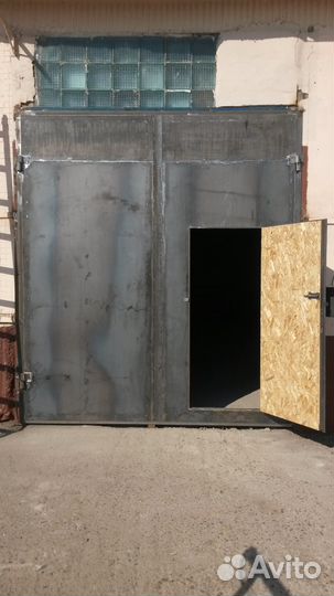 Гаражные ворота, сварка