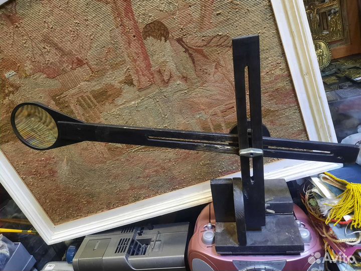 Лупа 8,5 см на штативе реставратор художник мастер