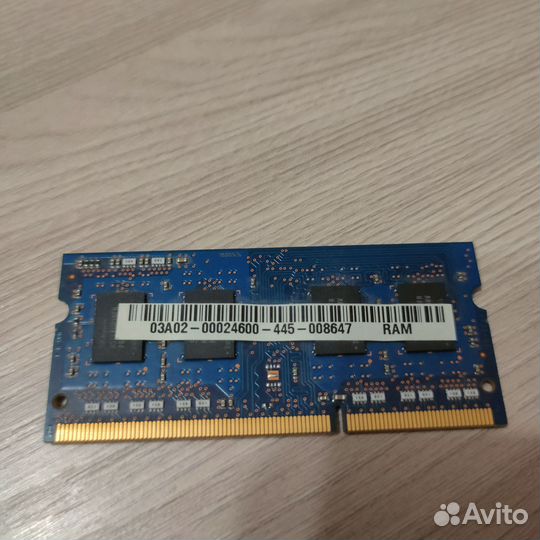 Оперативная память ddr3 8 gb для ноутбука