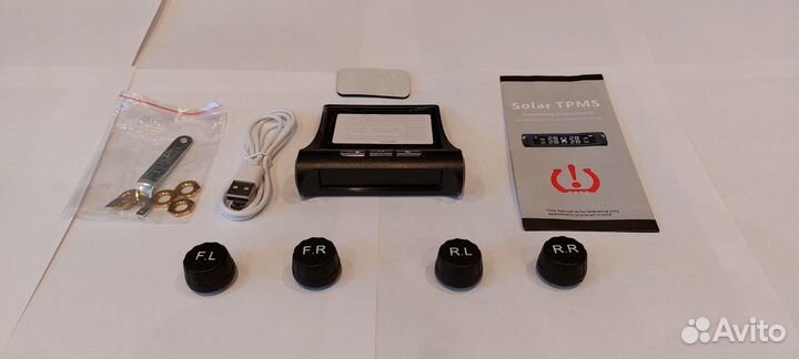 Система мониторинга давления в шинах с жк-дисплеем