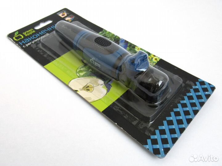 Распылитель воды для шланга с краном. Green Apple