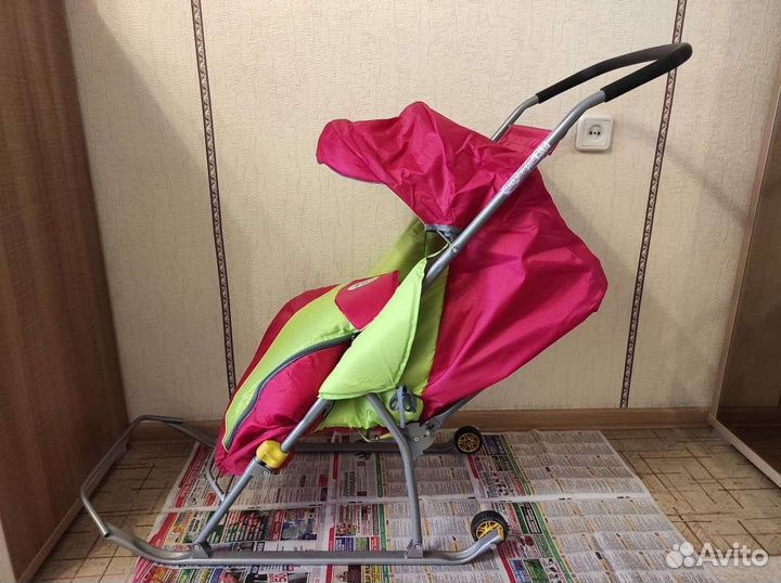 Детские санки коляска