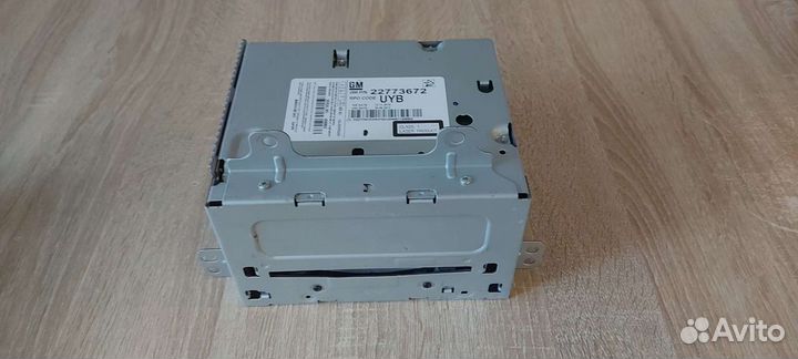 Штатная магнитола на chevrolet cruze