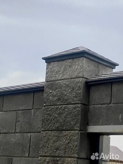 Колпак 1,5х1,5 кирпича полимерпесчаный