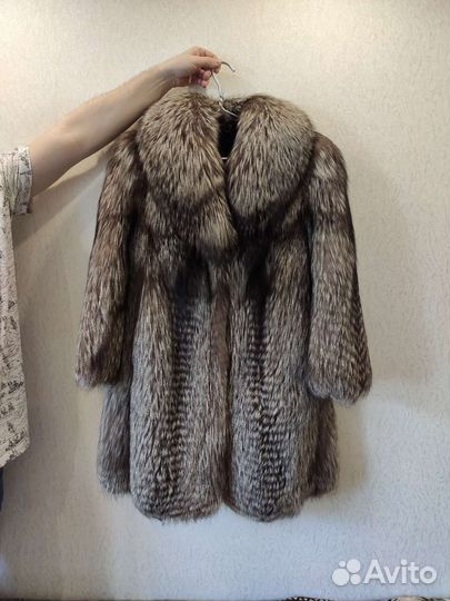 Шуба из чернобурки