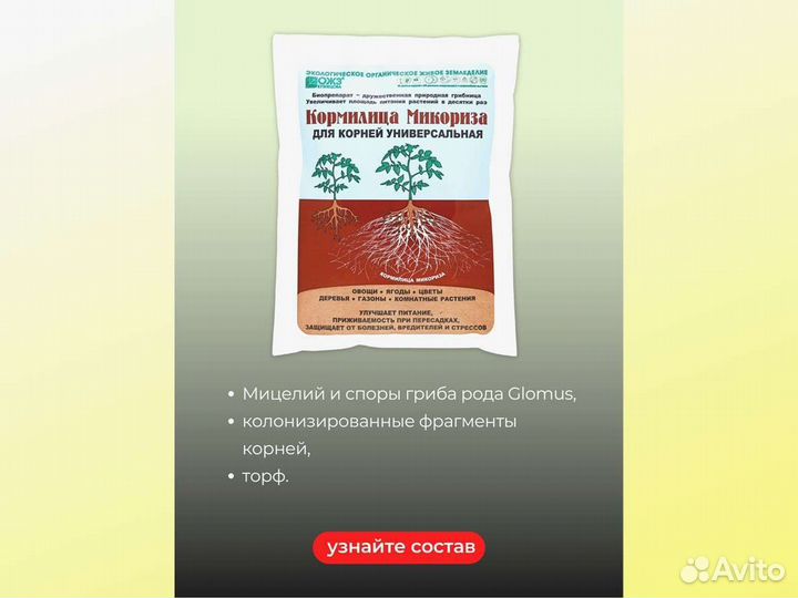 Кормилица Микориза для растений