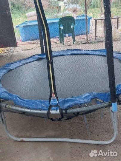 Батут с сеткой бу