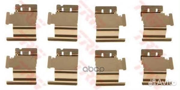 К-т уст диск торм колодок задн pfk467 TRW