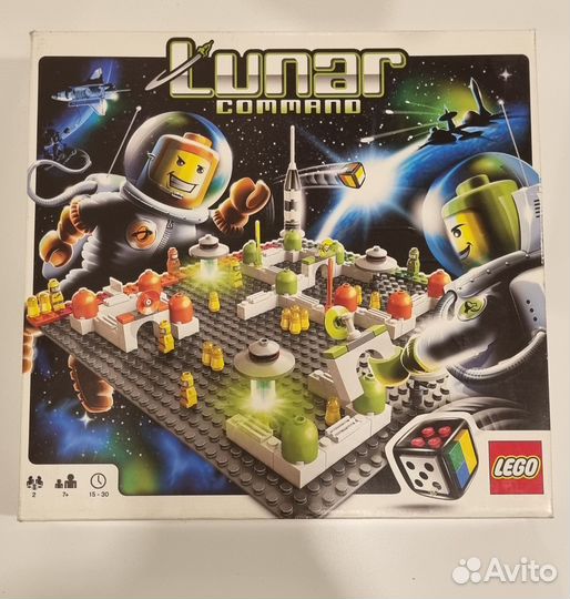Игра Lego lunar command 3842