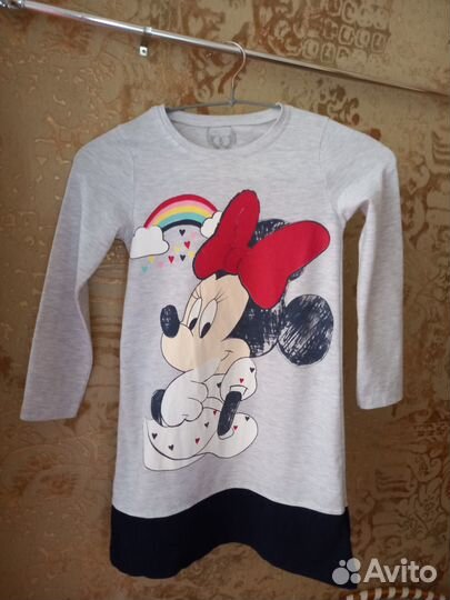 Детская одежда для девочек пакетом 104 110