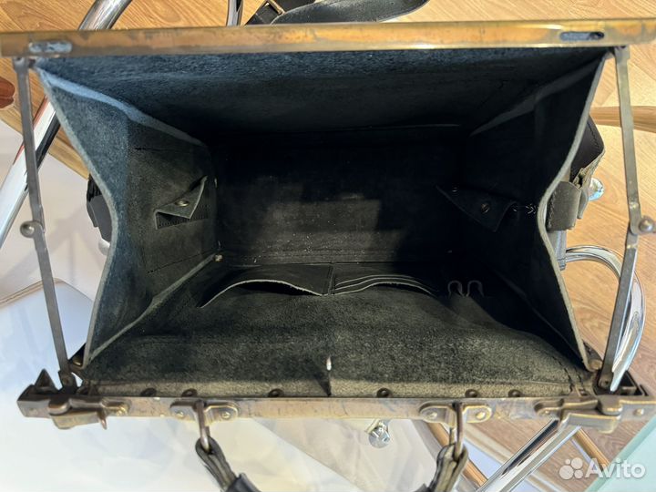 Портфель саквояж кожаный мужской