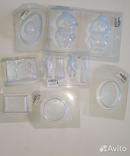 Пластиковые формы для мыла